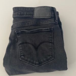 711 Skinny 27 Black Levi Strauss Jeans